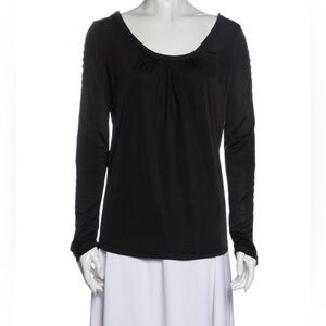 D&G  Black‎ Long Sleeve Top